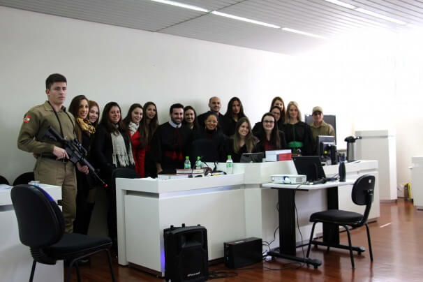 juri simulado acadêmicos participants